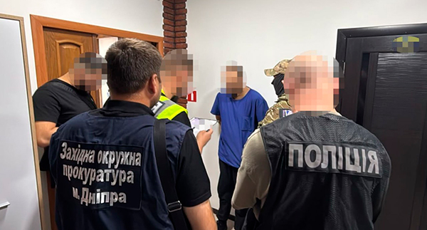 Задержание ортопеда в Днепре Фото: Прокуратура України